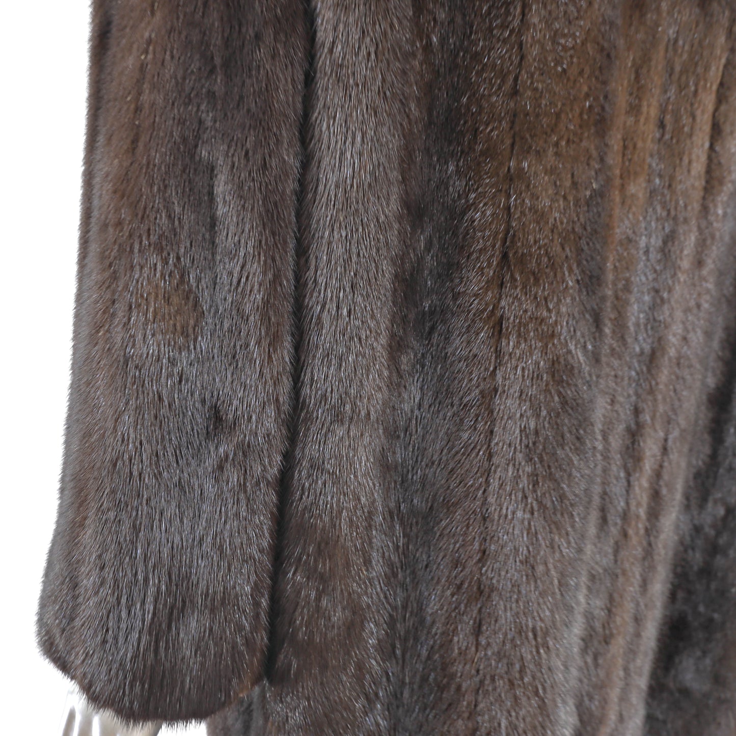 Brown Mink Jacket - Size XL