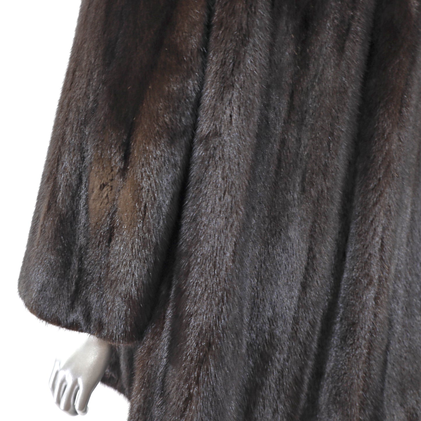 Brown Mink Jacket - Size M