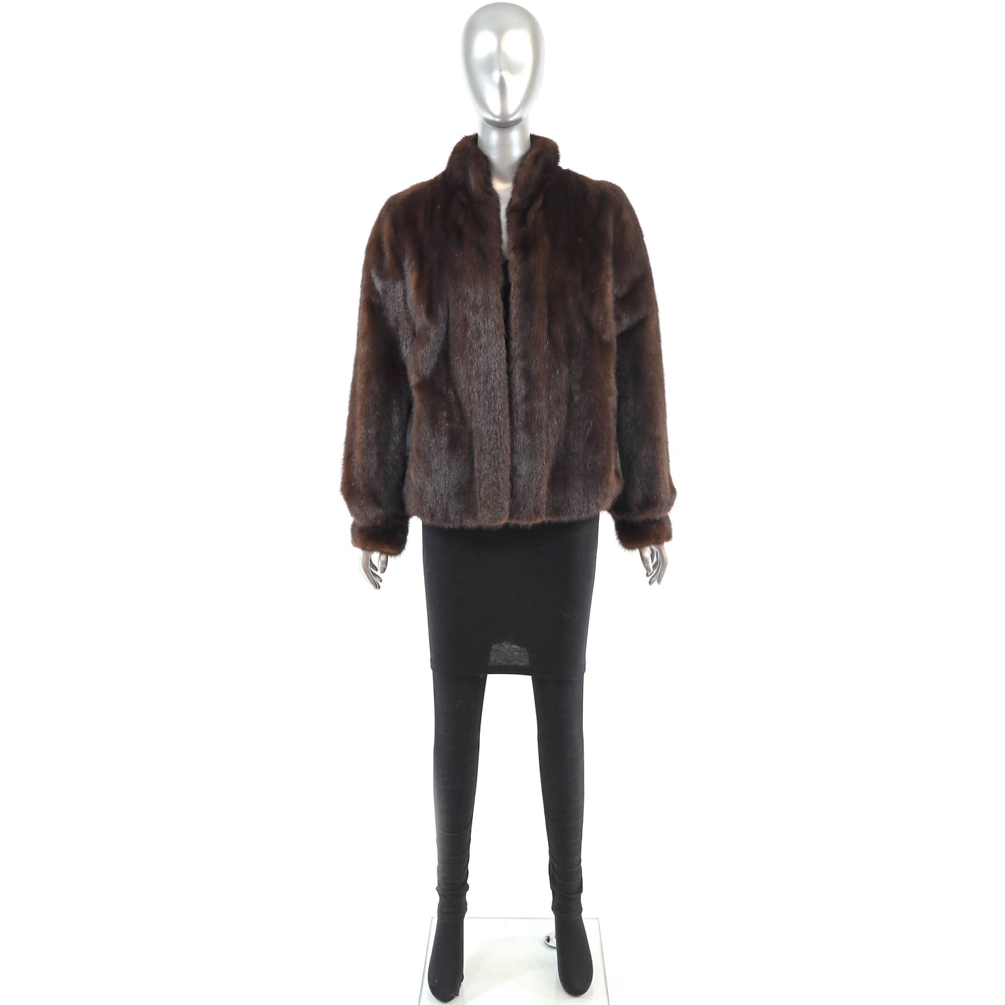 Mahogany Mink Jacket- Size S