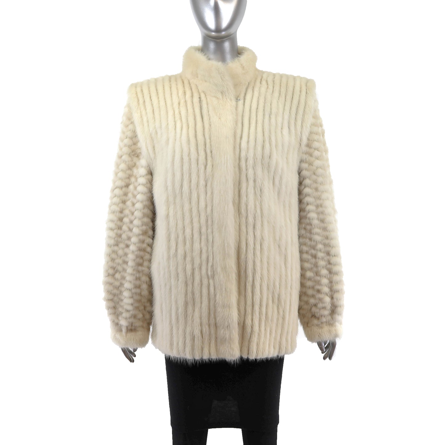 Pearl Mink Jacket- Size M