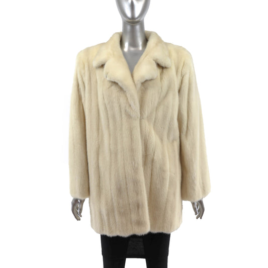 Pearl Mink Jacket- Size L