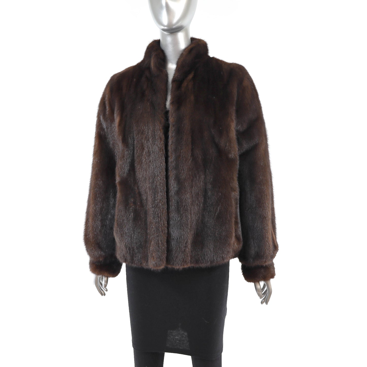 Mahogany Mink Jacket- Size S