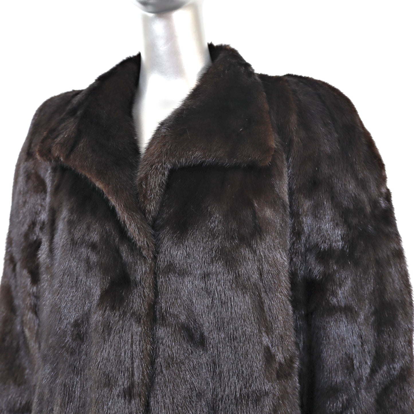 Mahogany Mink Jacket - Size M