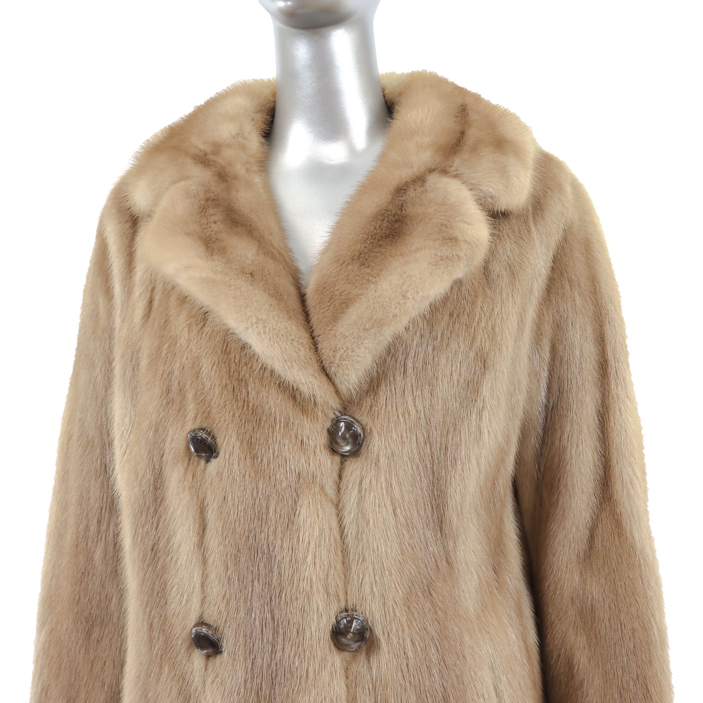 Light Brown Mink Jacket- Size S