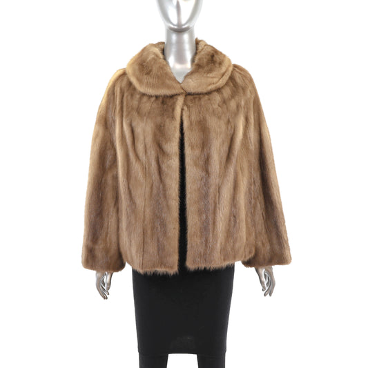 Autumn Haze Mink Jacket- Size L