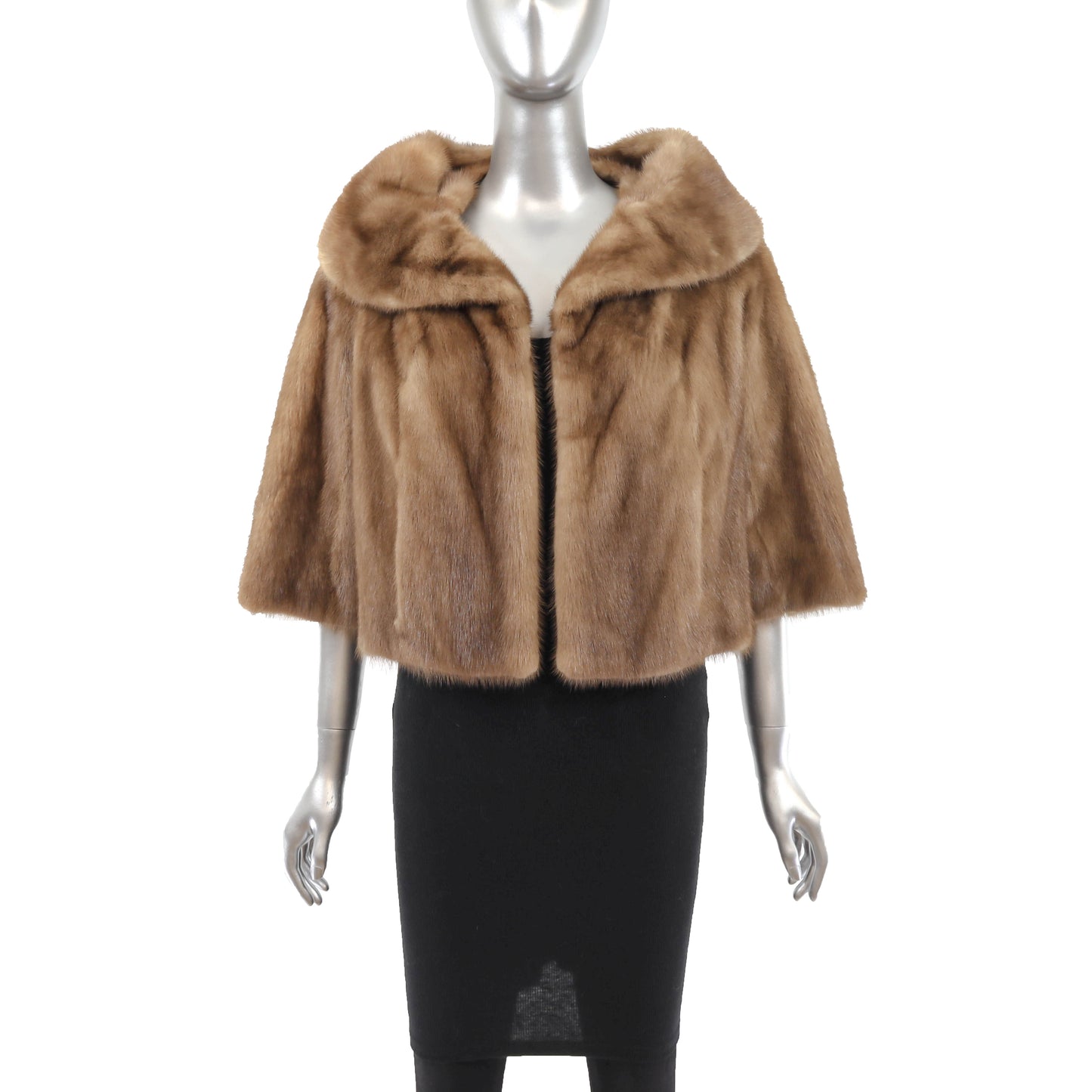 Light Brown Mink Jacket- Size M