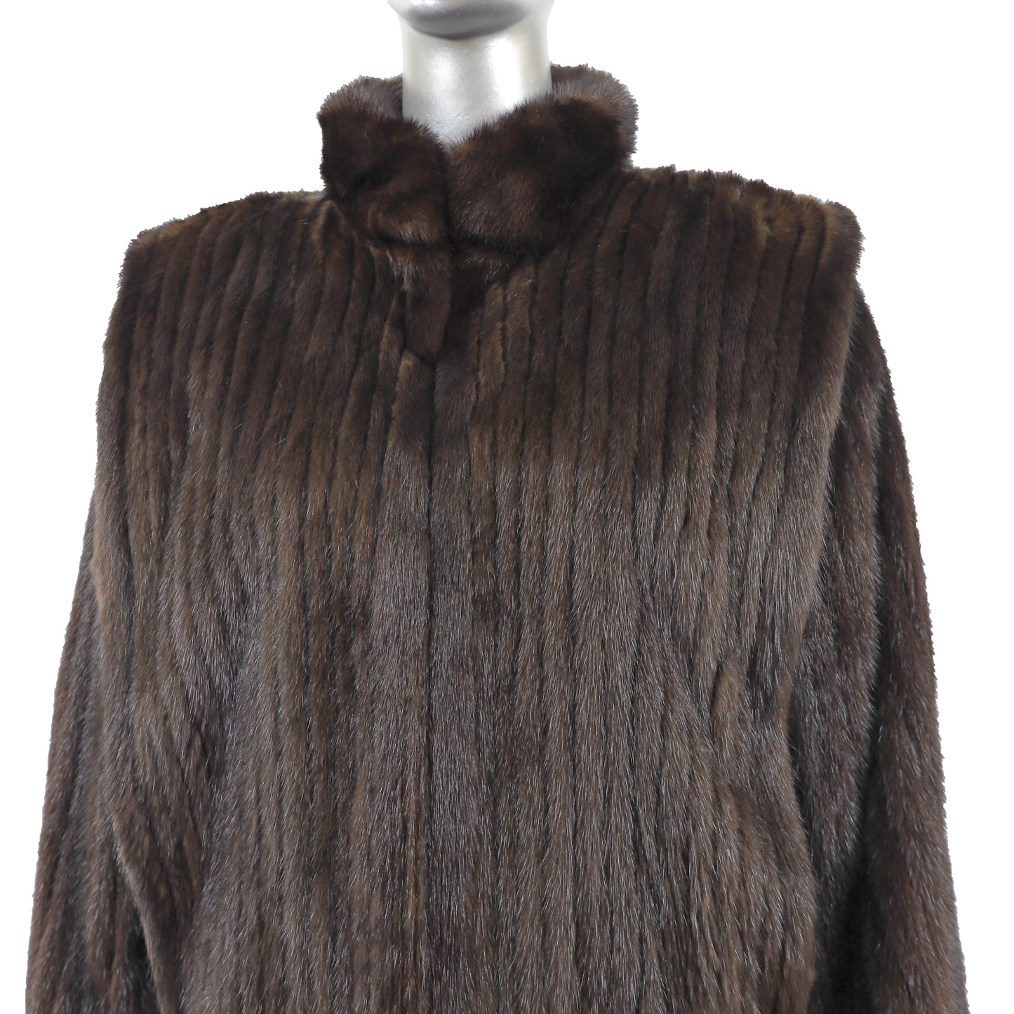 Mahogany Mink Corded Jacket- Size M