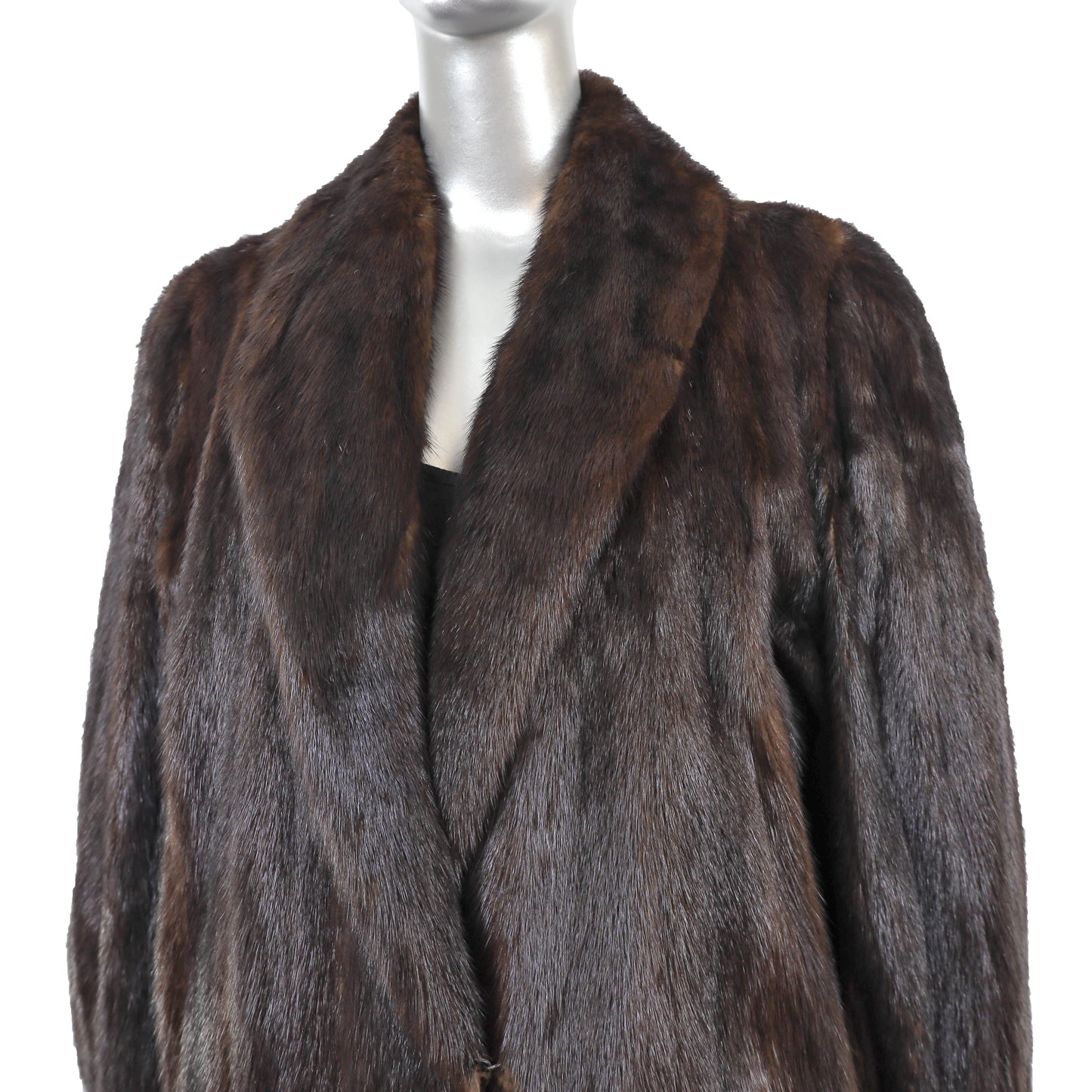 Mahogany Mink Jacket - Size M