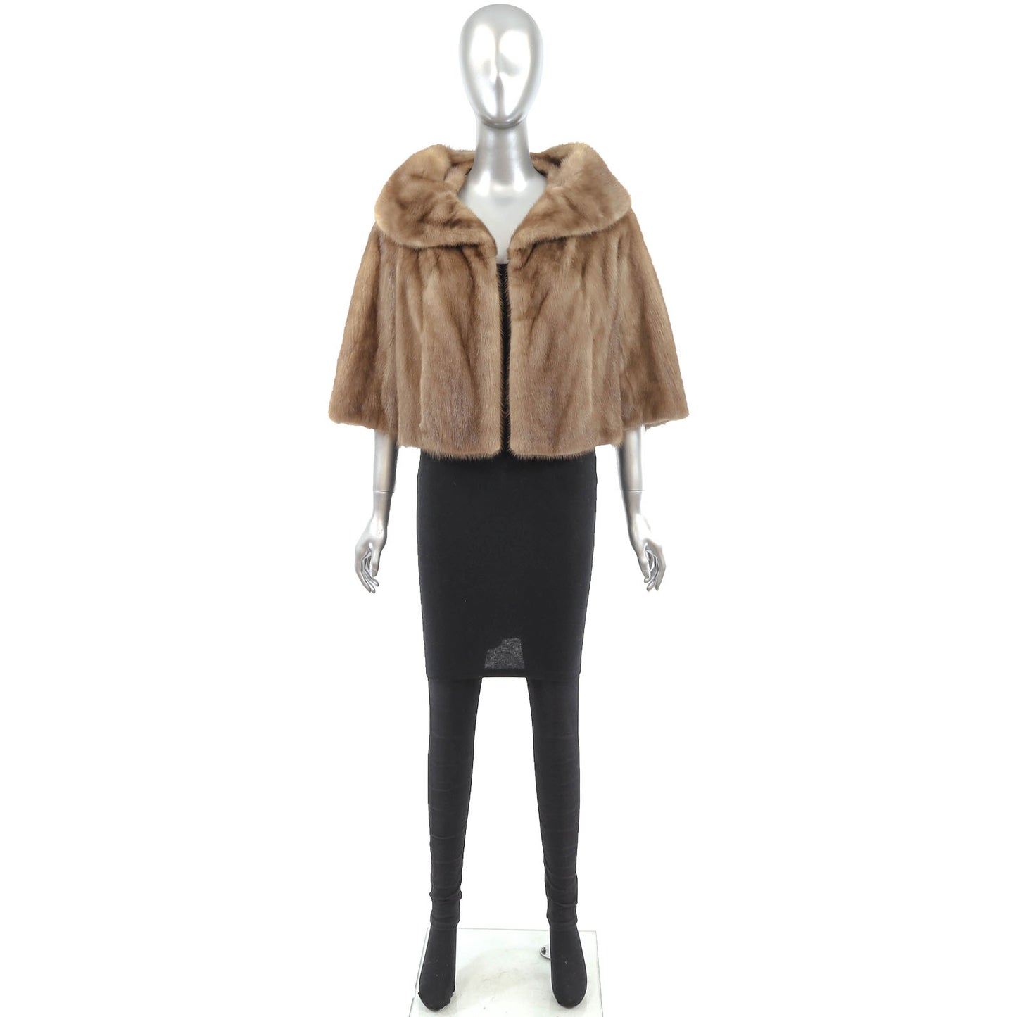 Light Brown Mink Jacket- Size M