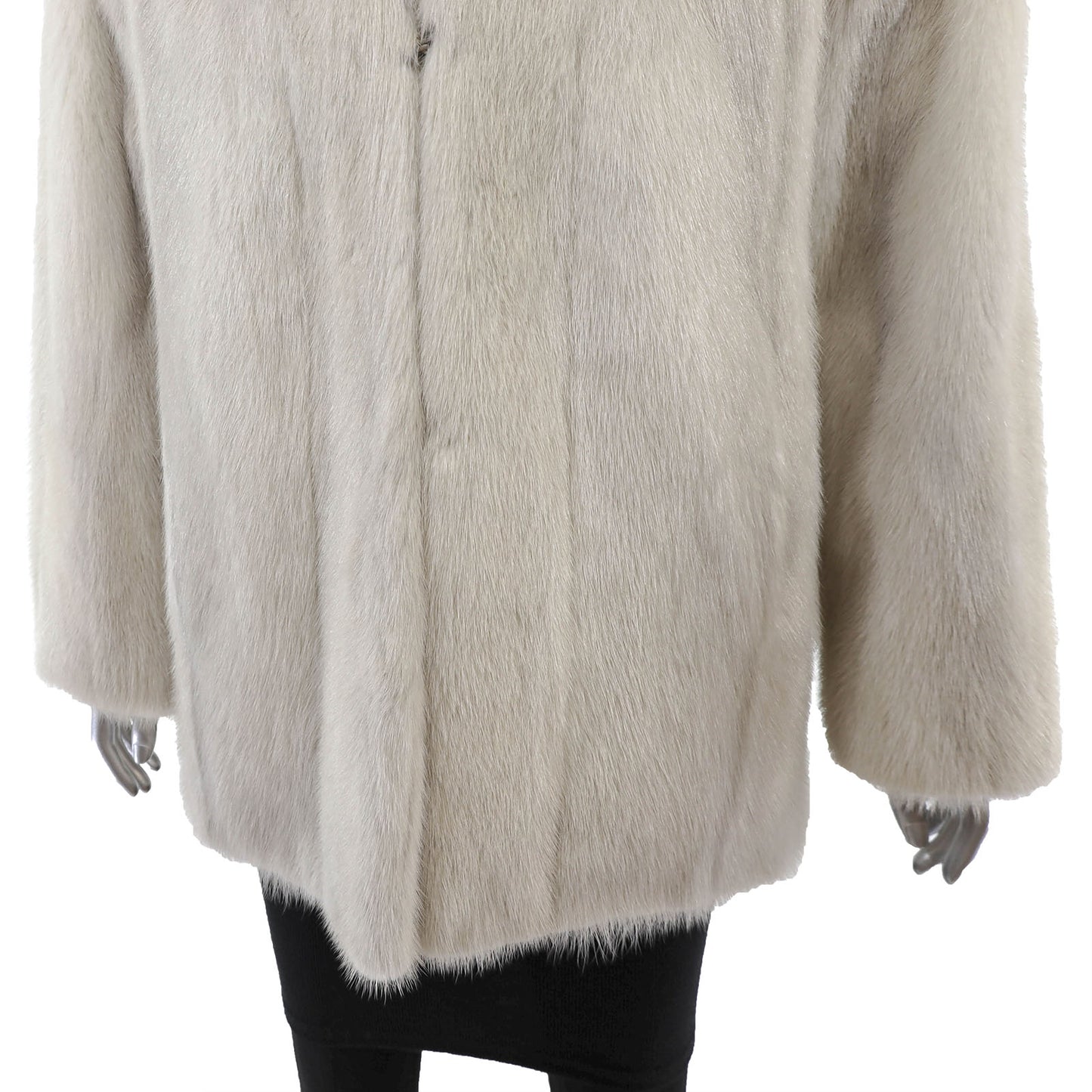 Beige Mink Jacket- Size XL