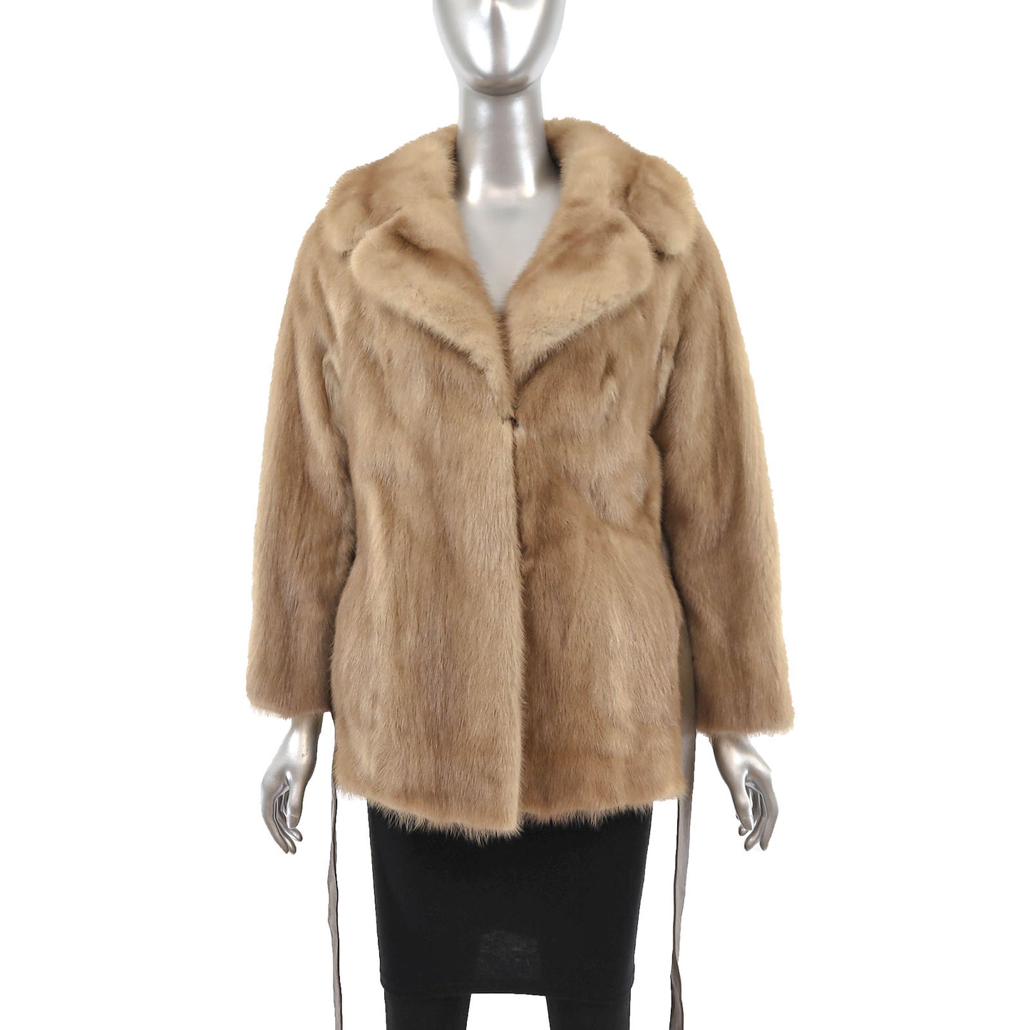 Light Brown Mink Jacket- Size M