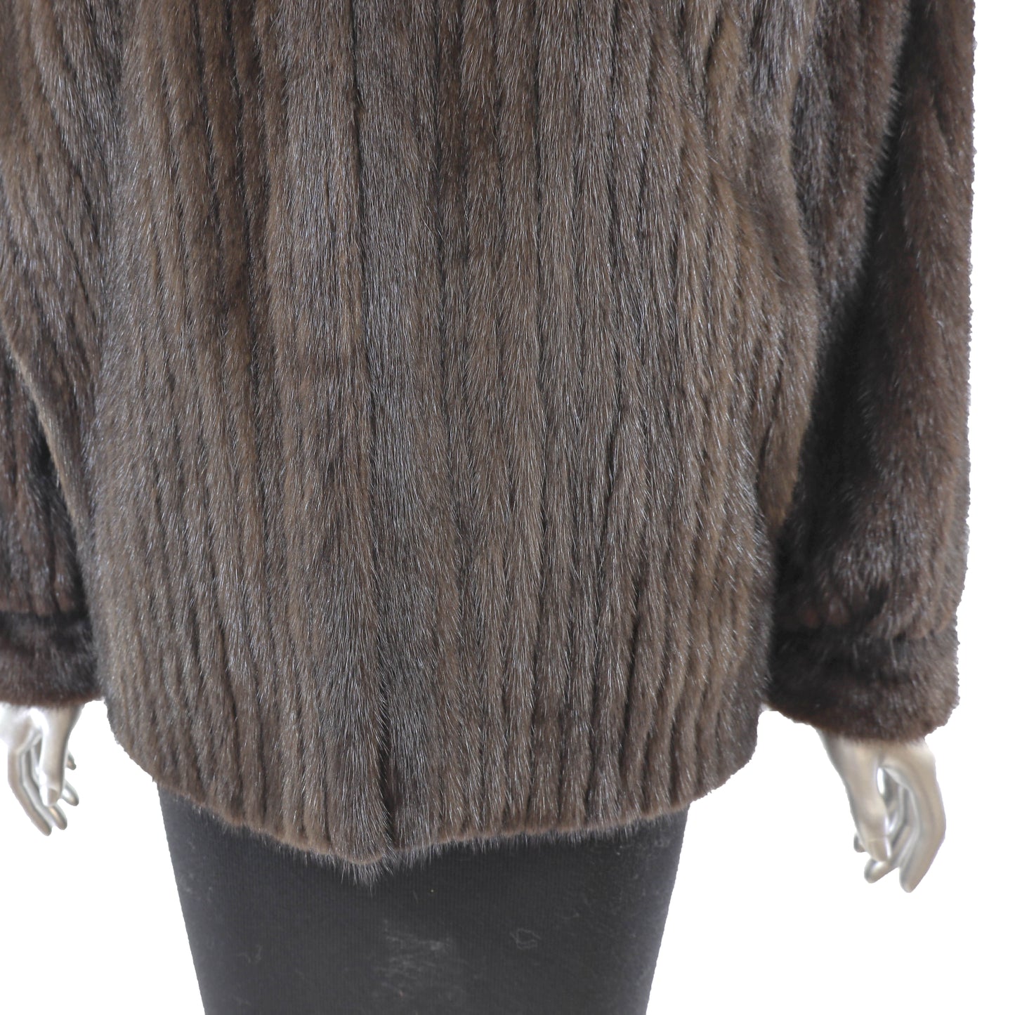 Mahogany Mink Corded Jacket- Size M