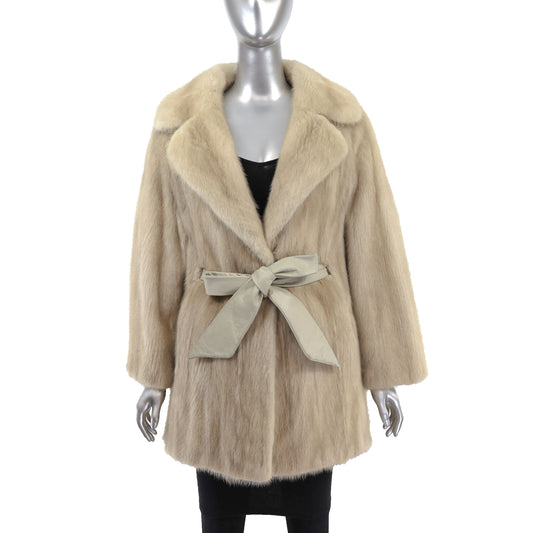 Pearl Mink Jacket- Size XL