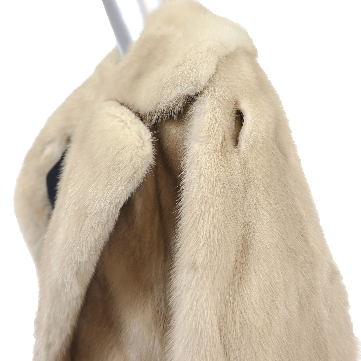 Beige Mink Jacket- Size XL