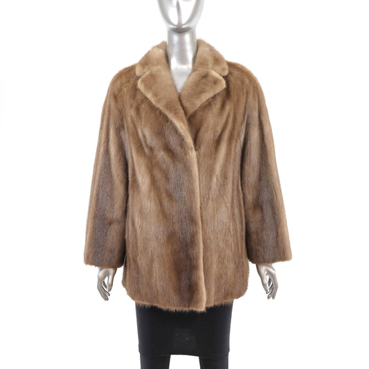 Avanti Autumn Haze Mink Jacket- Size M