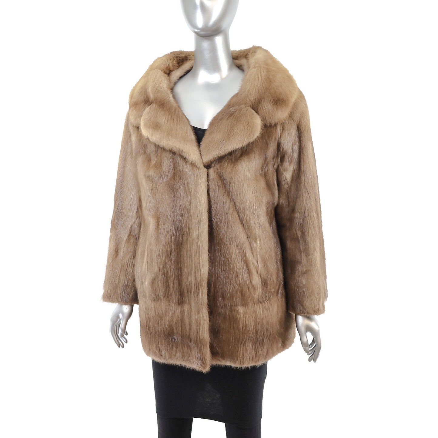 Pastel Mink Jacket- Size XXL