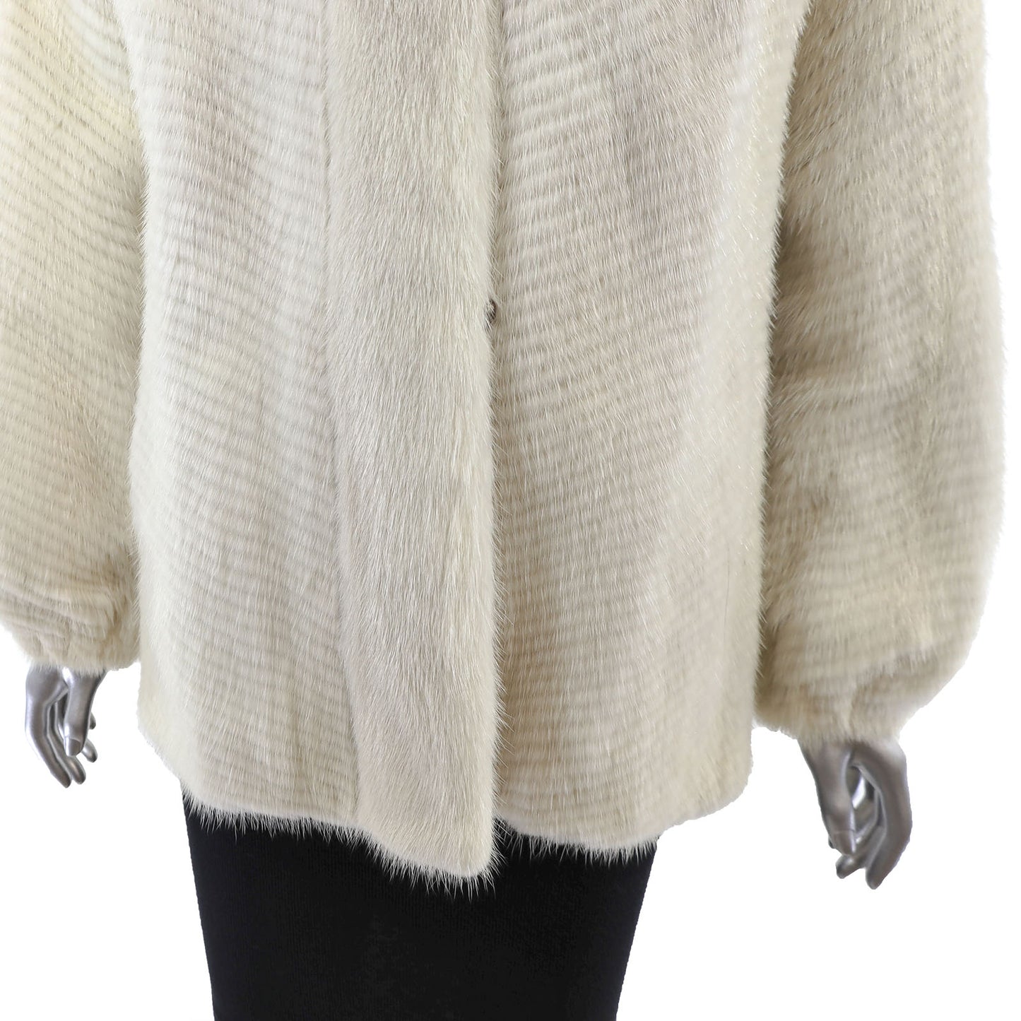 Pearl Mink Jacket- Size M