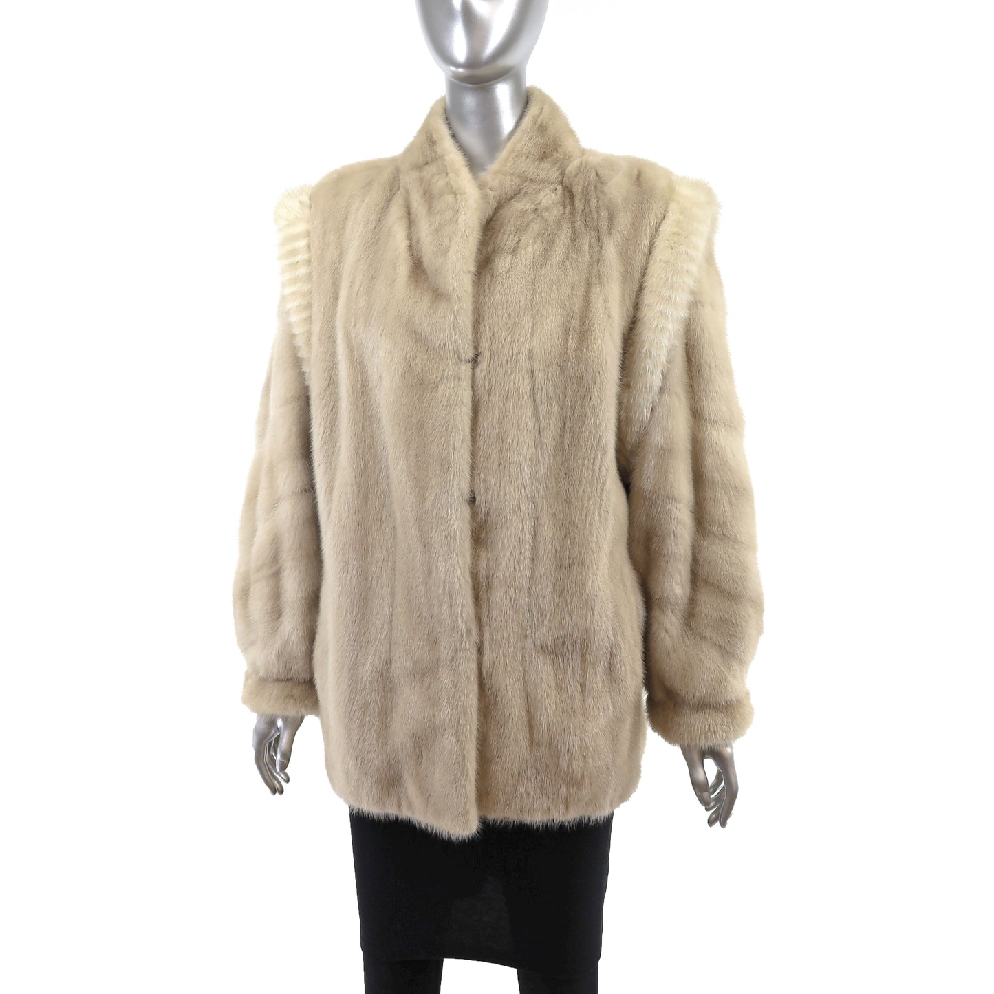 Pearl Mink Jacket- Size M