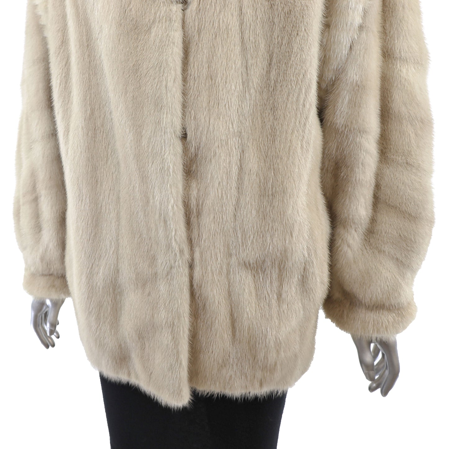 Pearl Mink Jacket- Size M