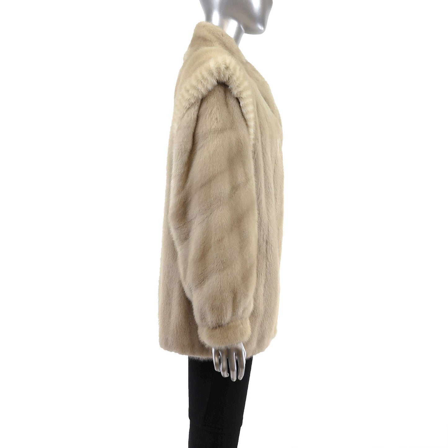 Pearl Mink Jacket- Size M