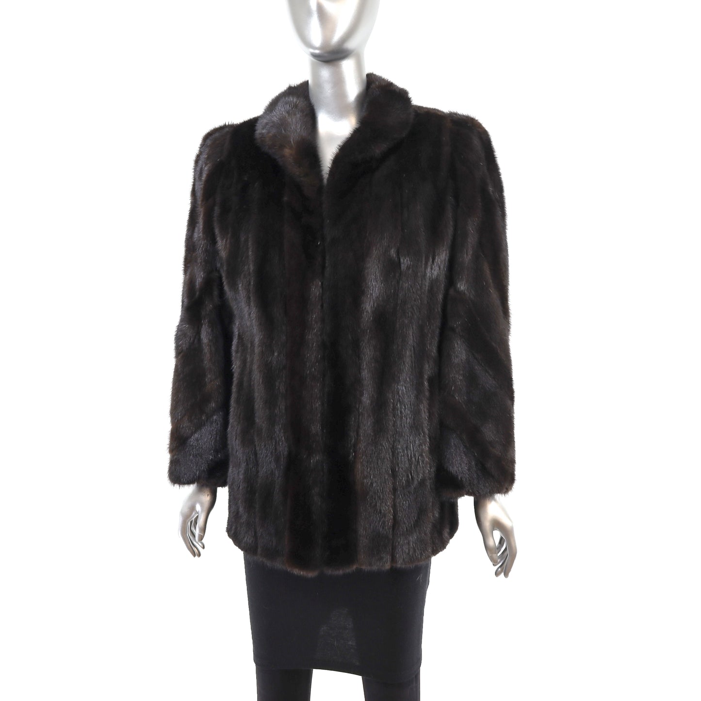 Mahogany Mink Jacket- Size M