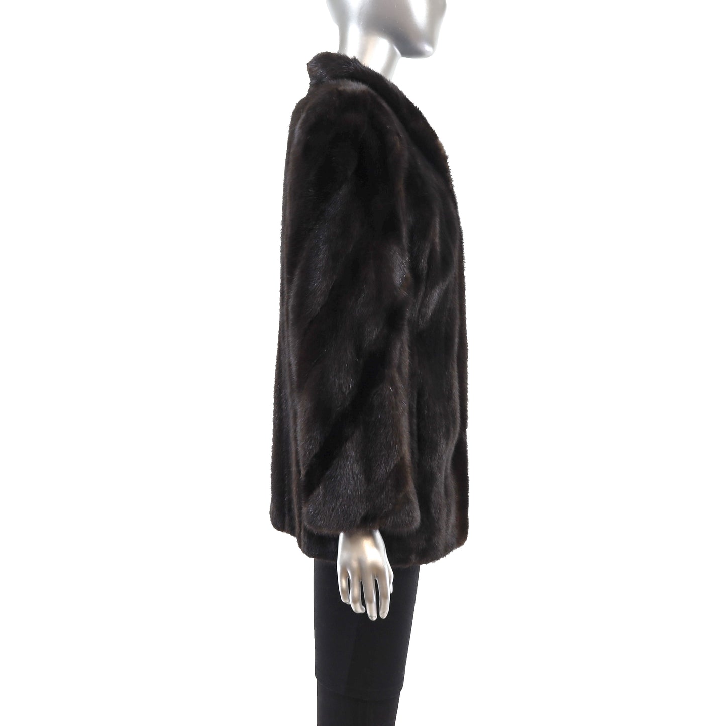 Mahogany Mink Jacket- Size M