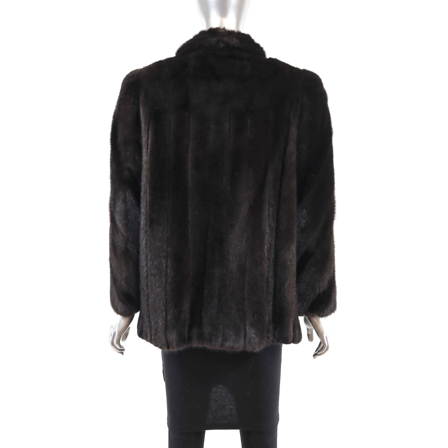 Mahogany Mink Jacket- Size M