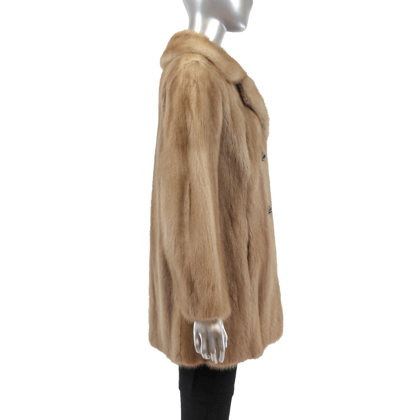 Light Brown Mink Jacket- Size S