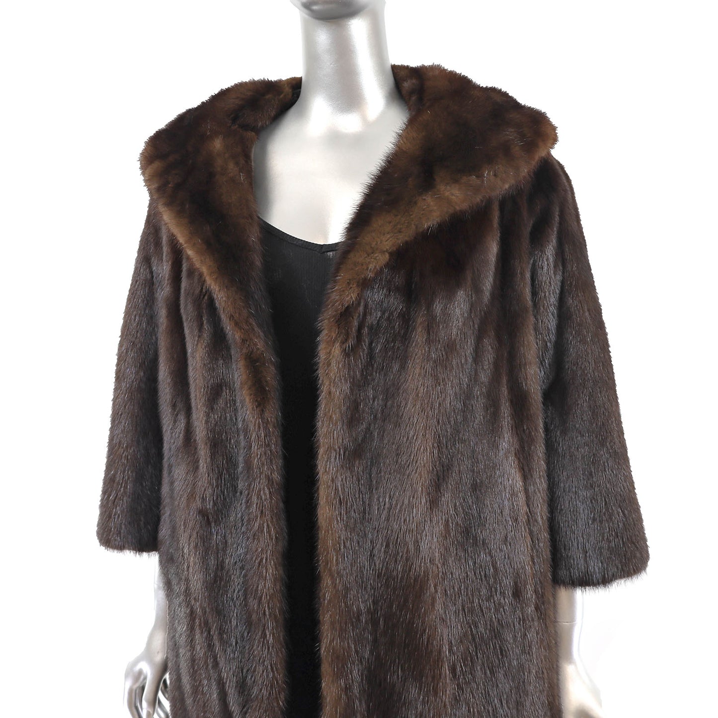 Mahogany Mink Jacket - Size M