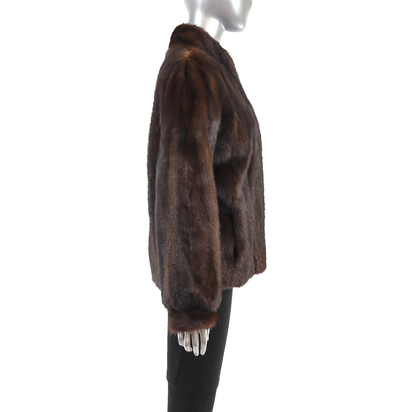 Mahogany Mink Jacket- Size S