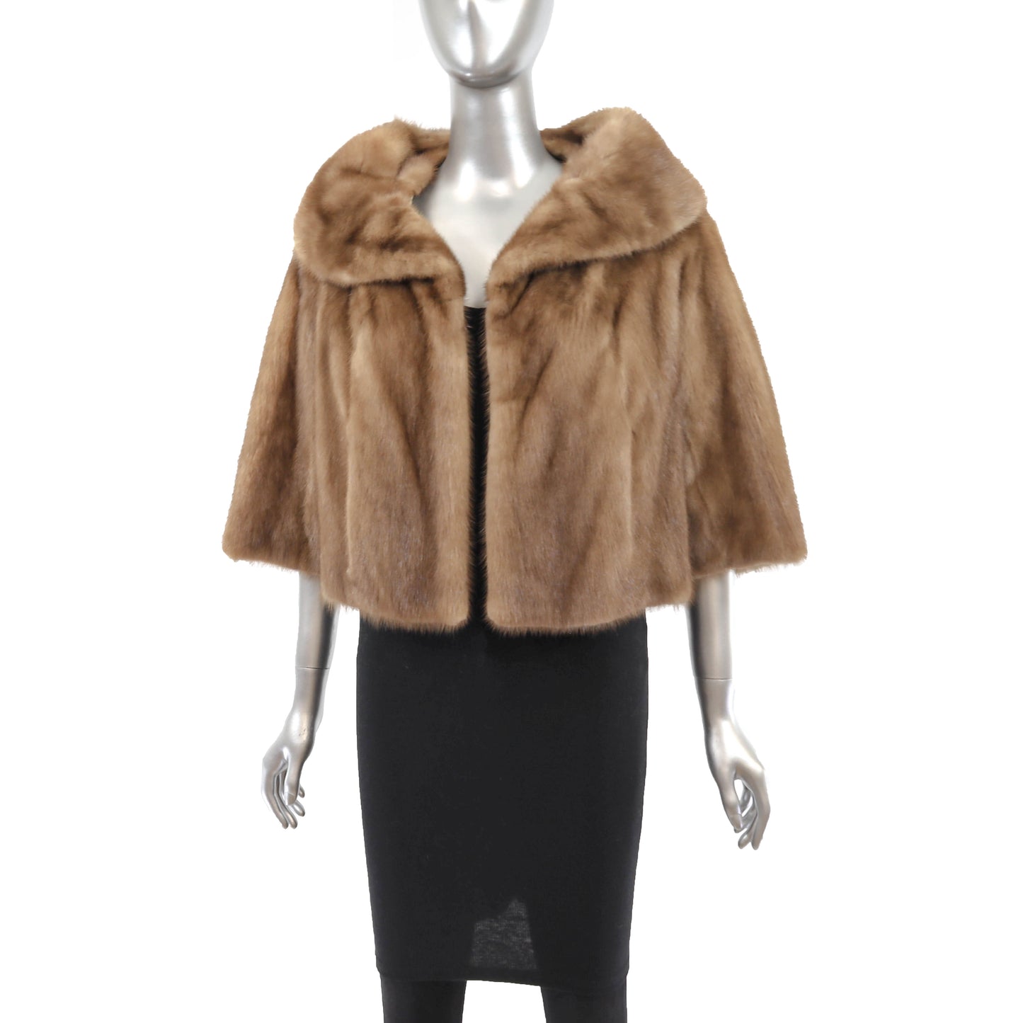 Light Brown Mink Jacket- Size M