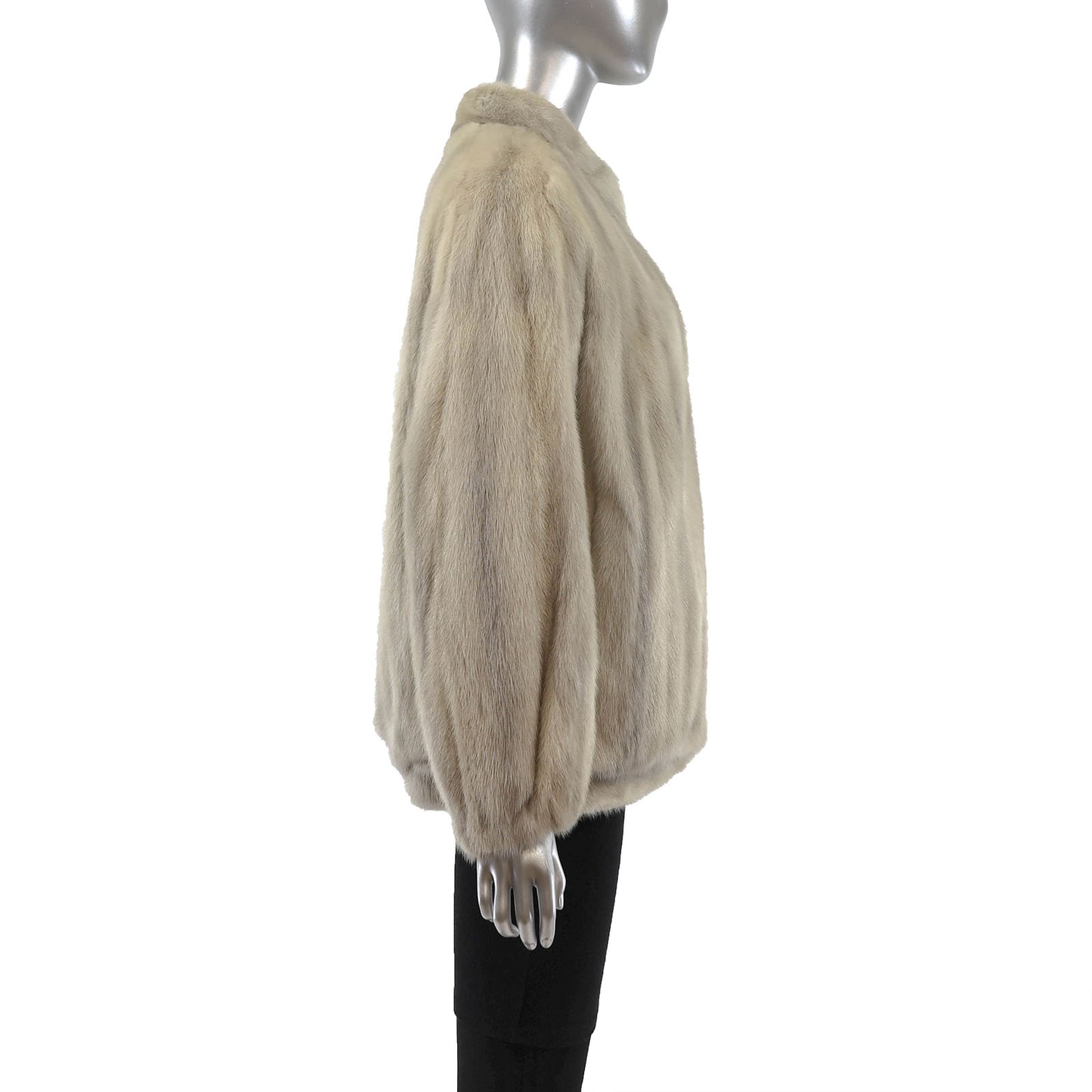 Sapphire Mink Jacket- Size S