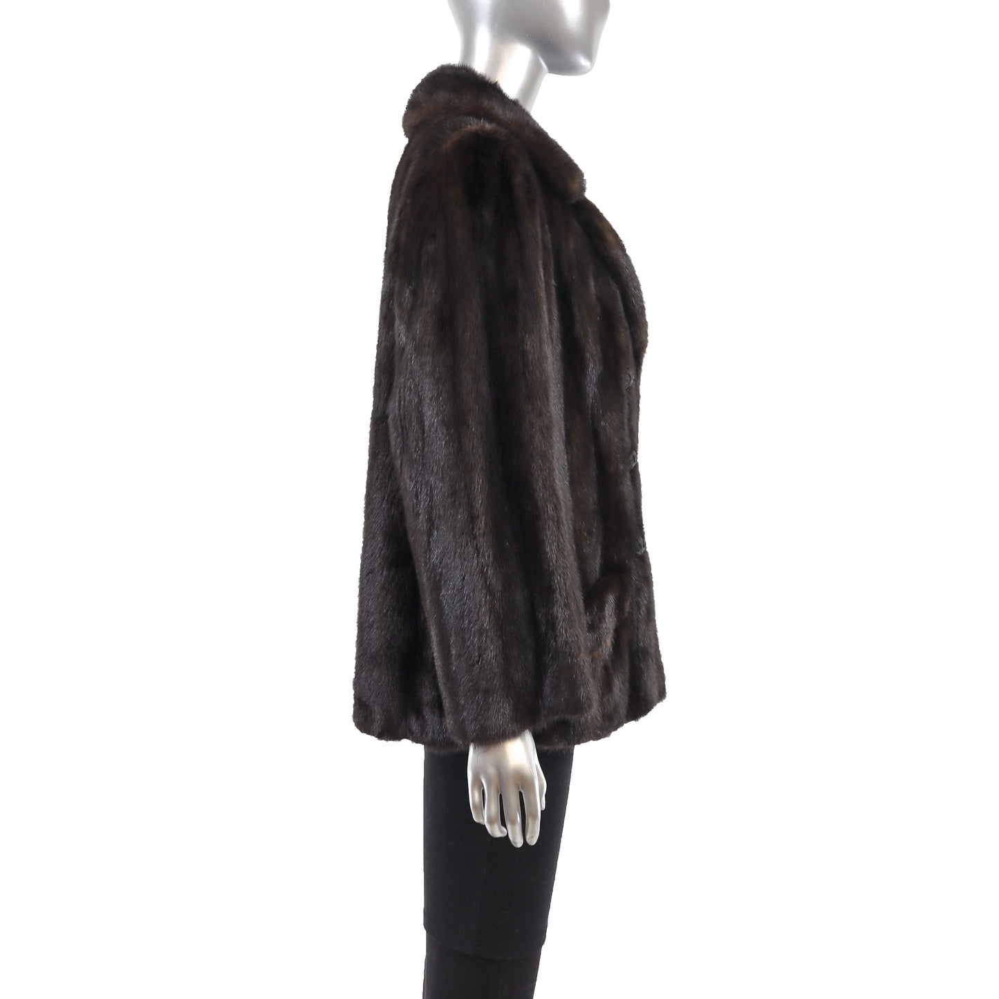 Mahogany Mink Jacket- Size M