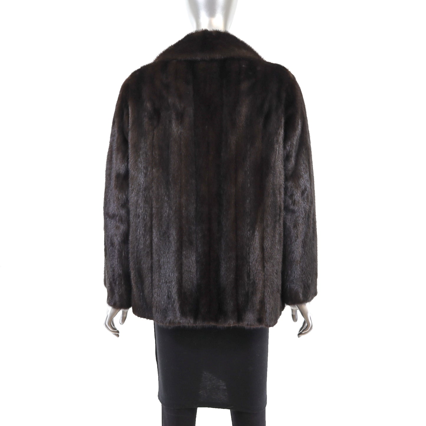 Mahogany Mink Jacket- Size M