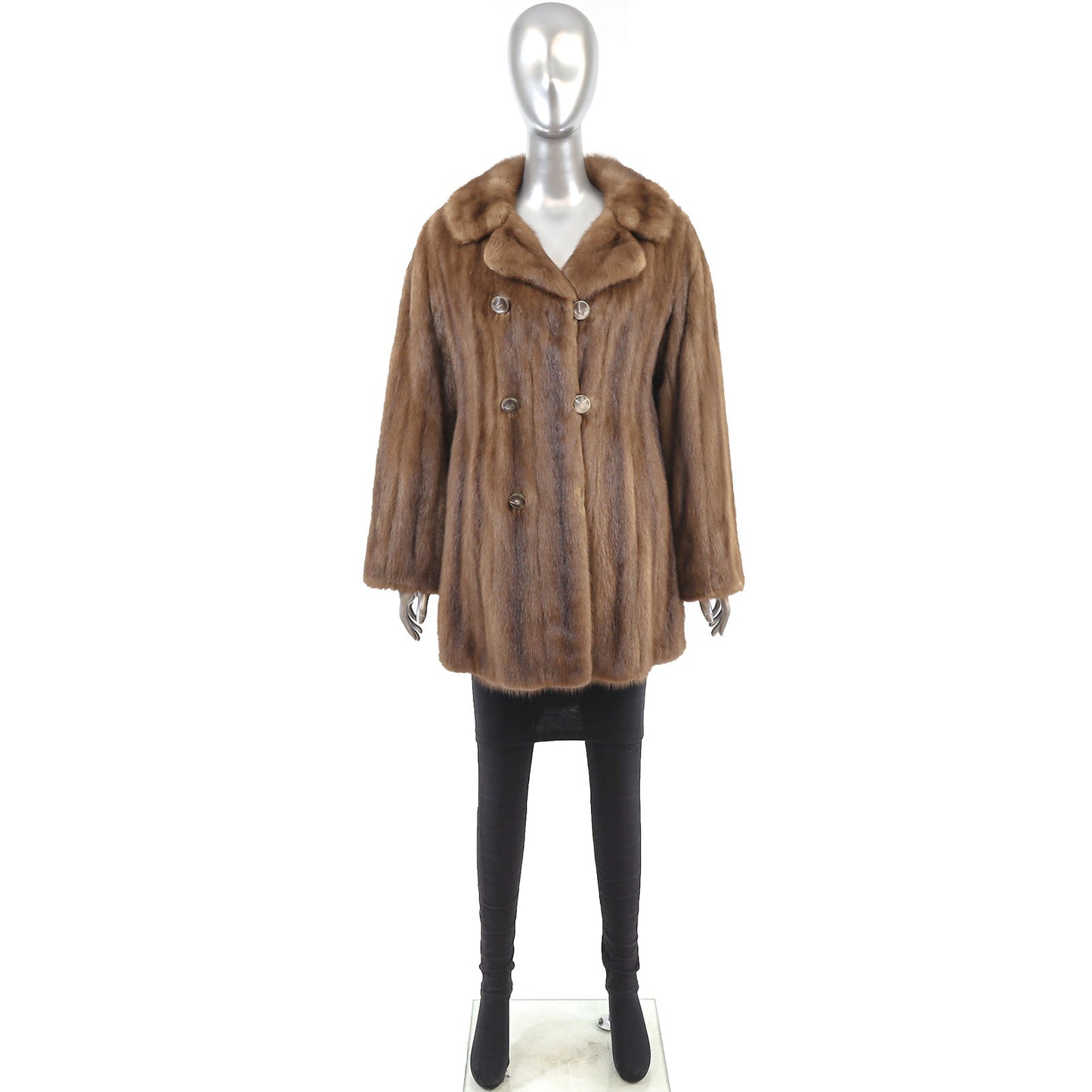 Autumn Haze Mink Jacket- Size M