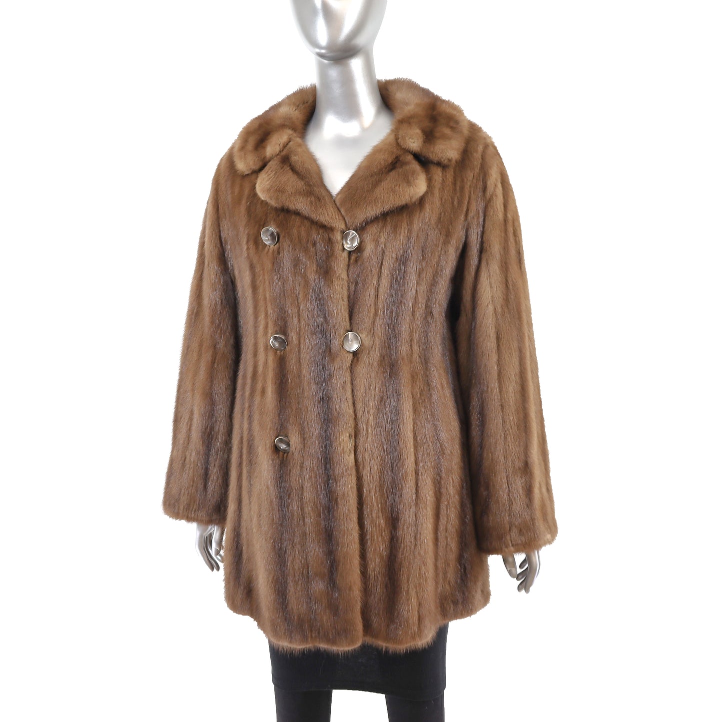 Autumn Haze Mink Jacket- Size M