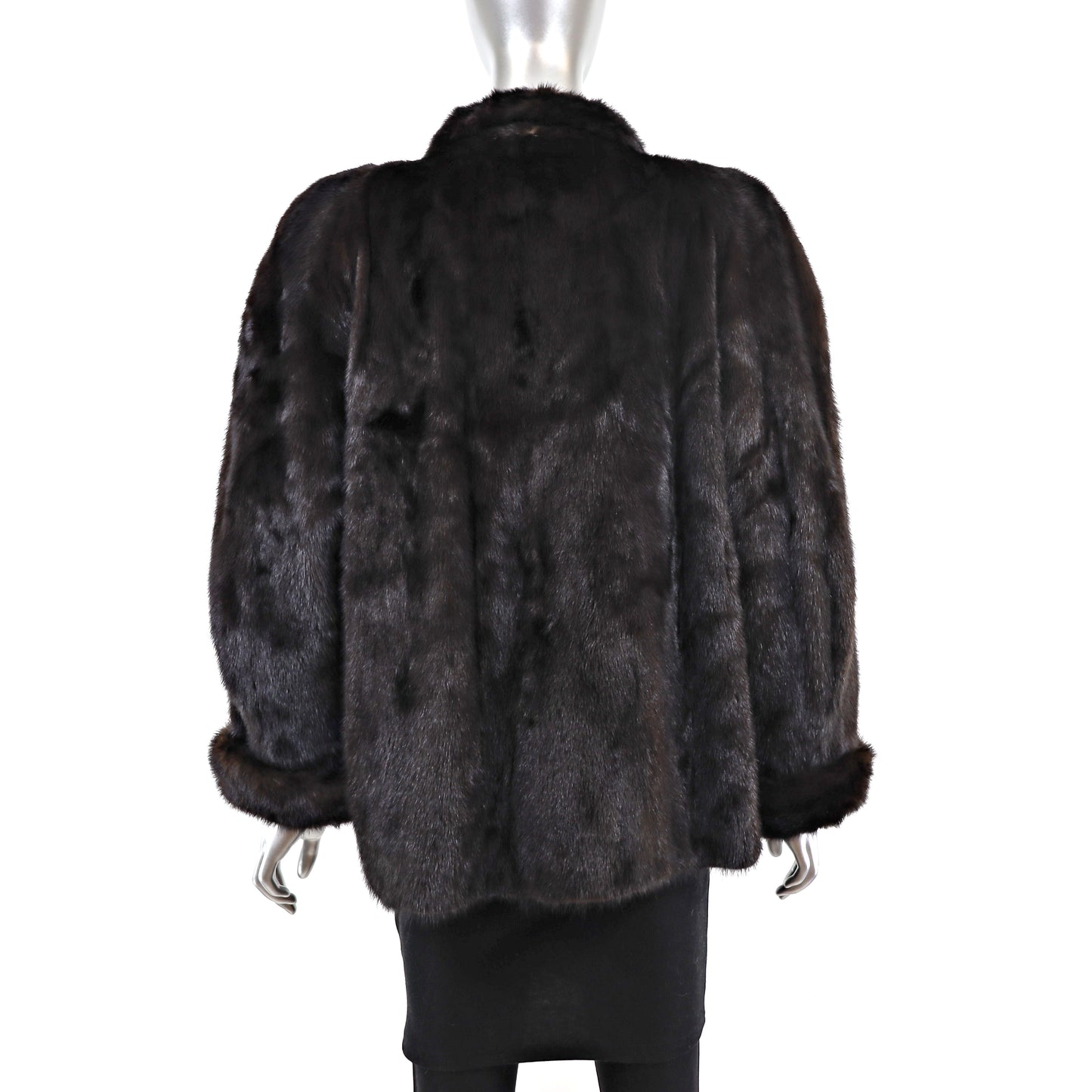 Mahogany Mink Jacket - Size M