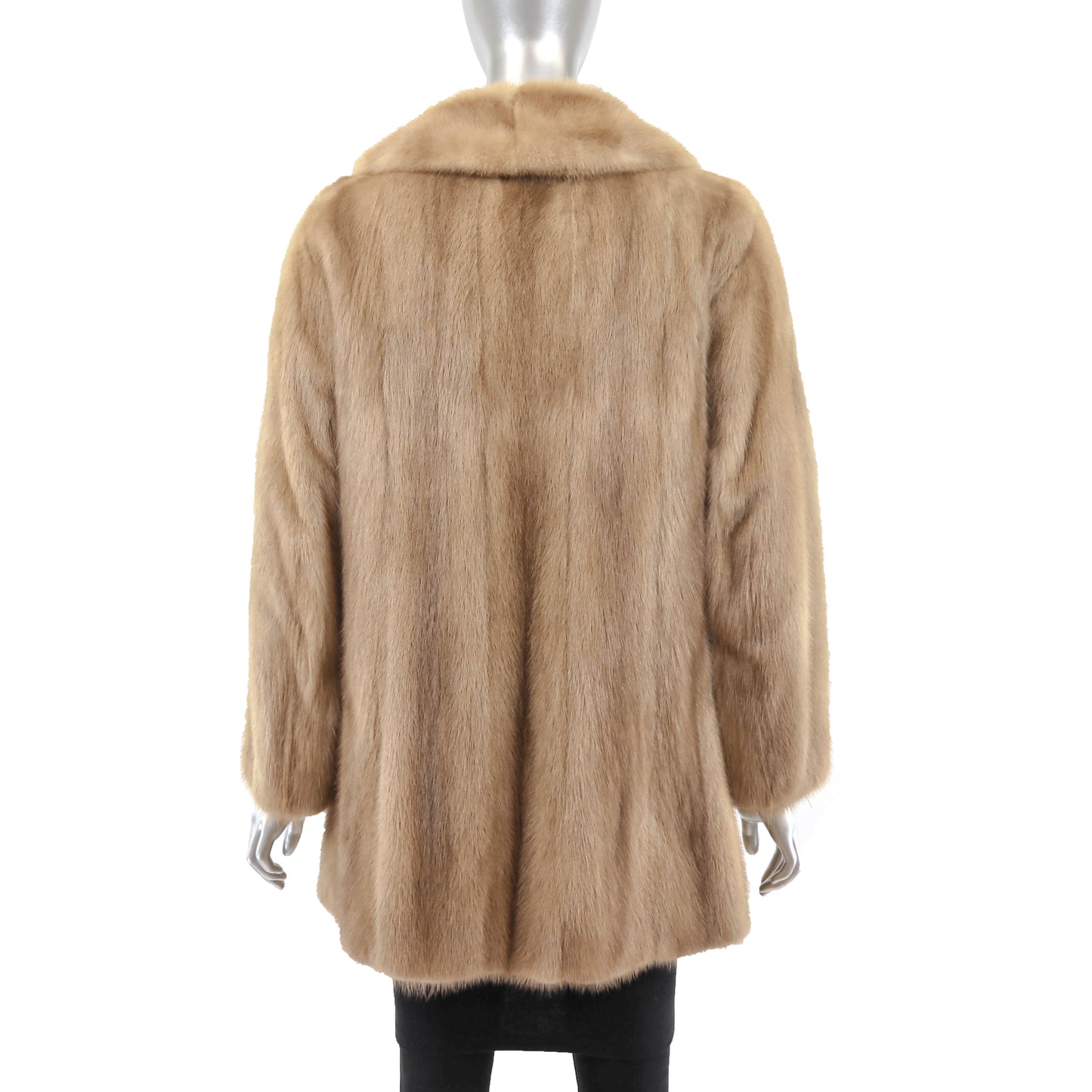 Light Brown Mink Jacket- Size S