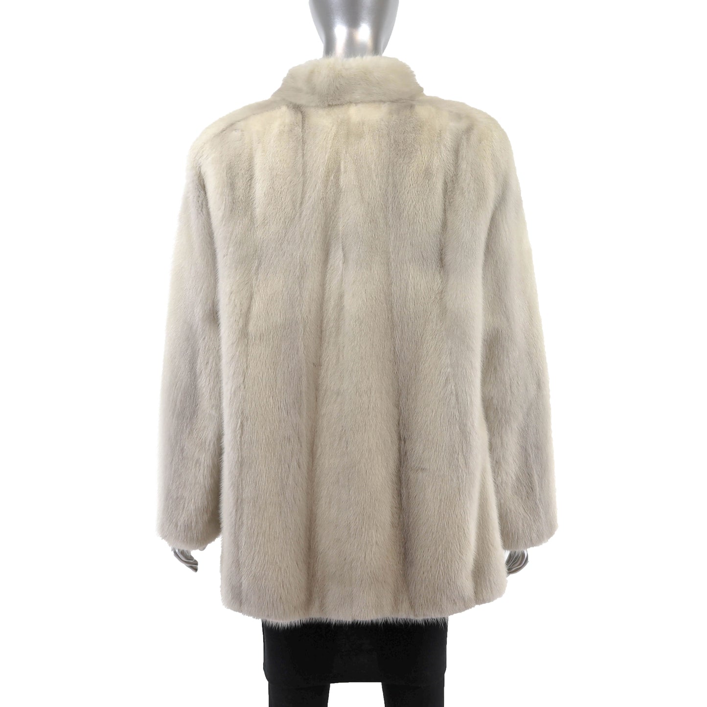 Beige Mink Jacket- Size XL