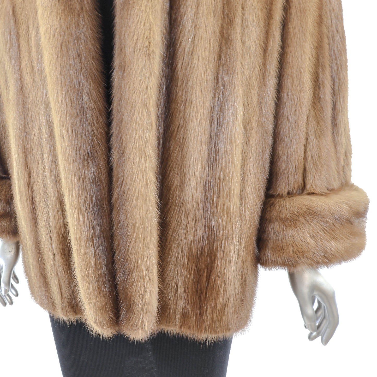 Light Brown Mink Jacket- Size L