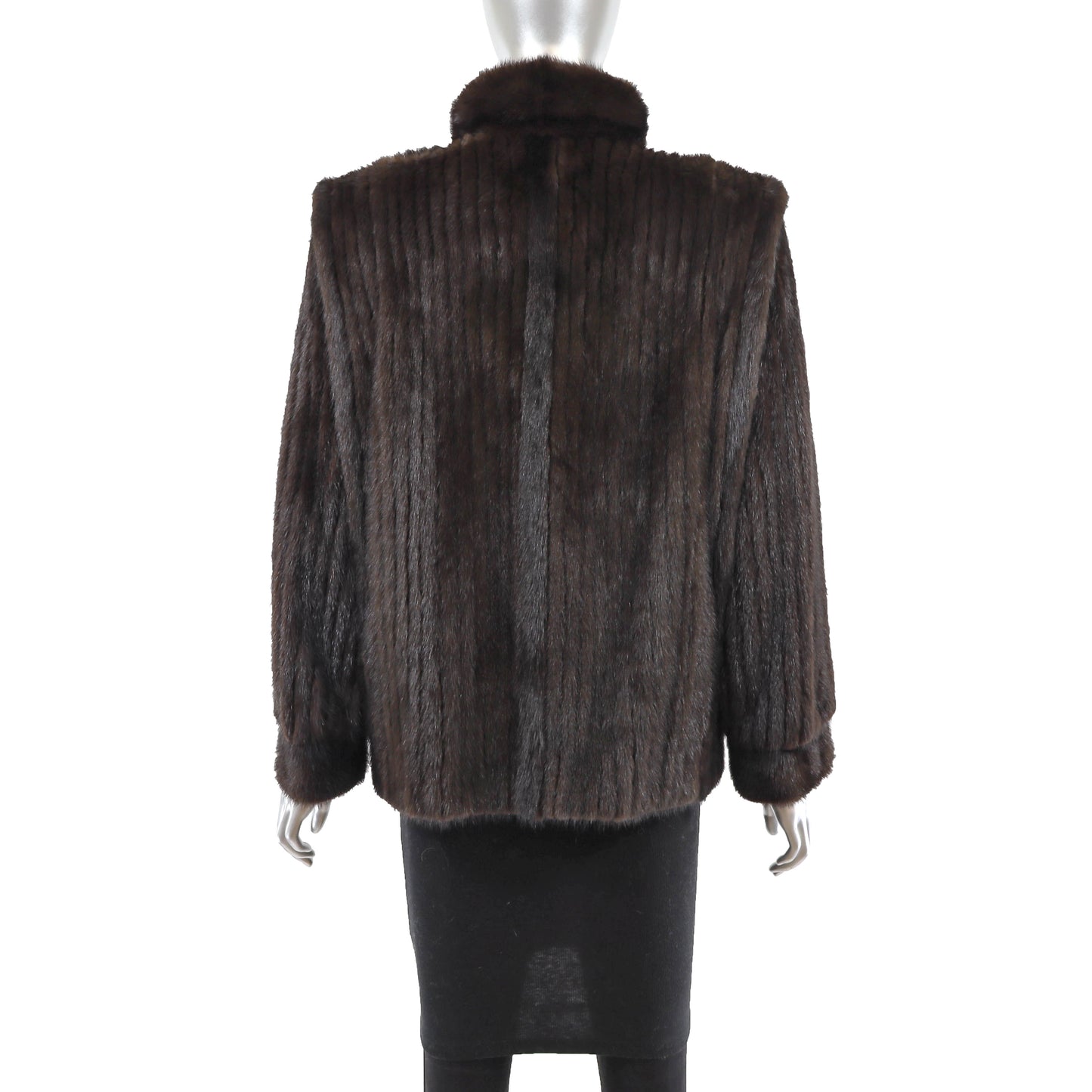 Mahogany Mink Corded Jacket- Size M