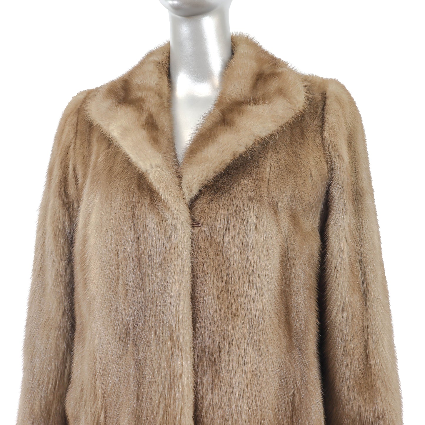 Light Brown Mink Jacket- Size M