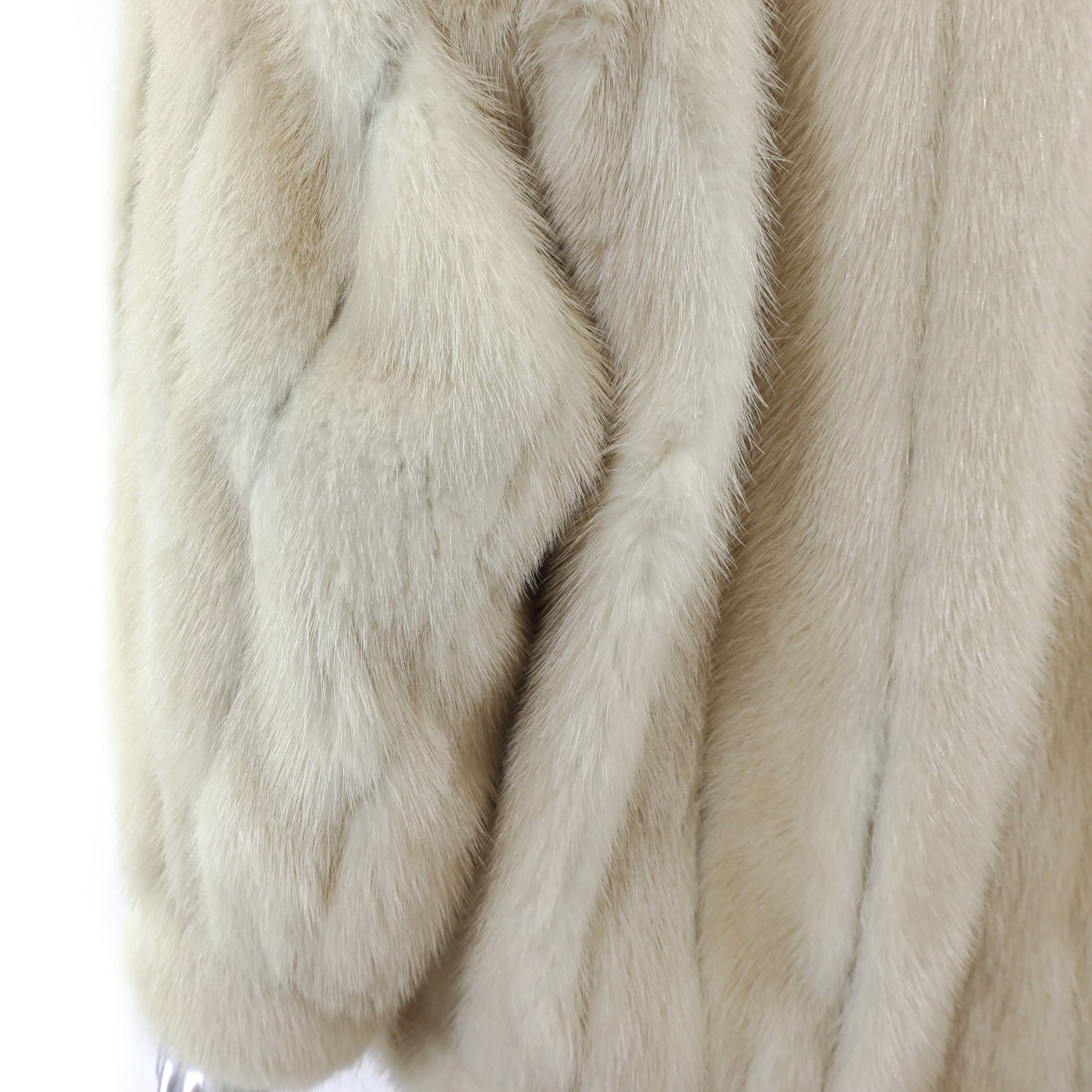 Beige Mink Jacket- Size S