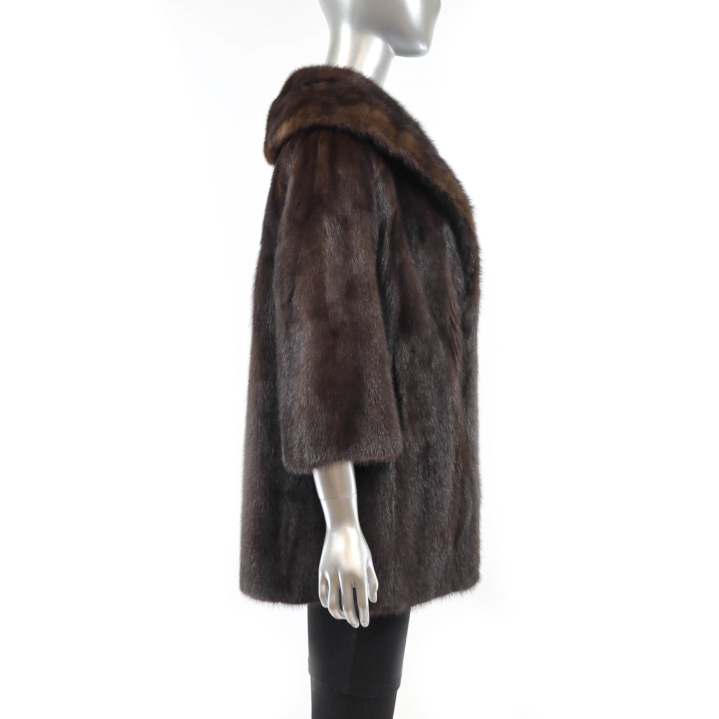 Mahogany Mink Jacket - Size M