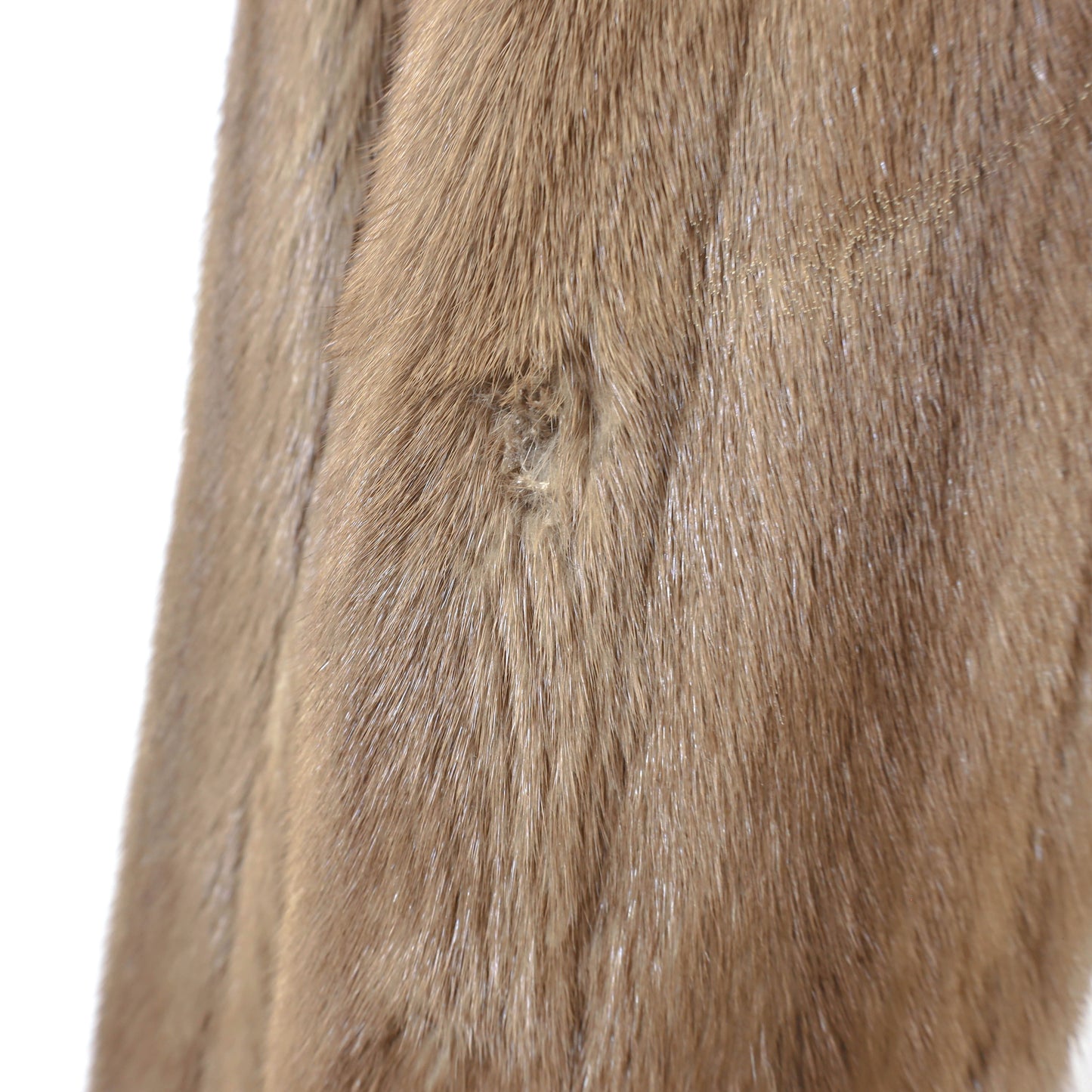 Light Brown Mink Jacket- Size XL