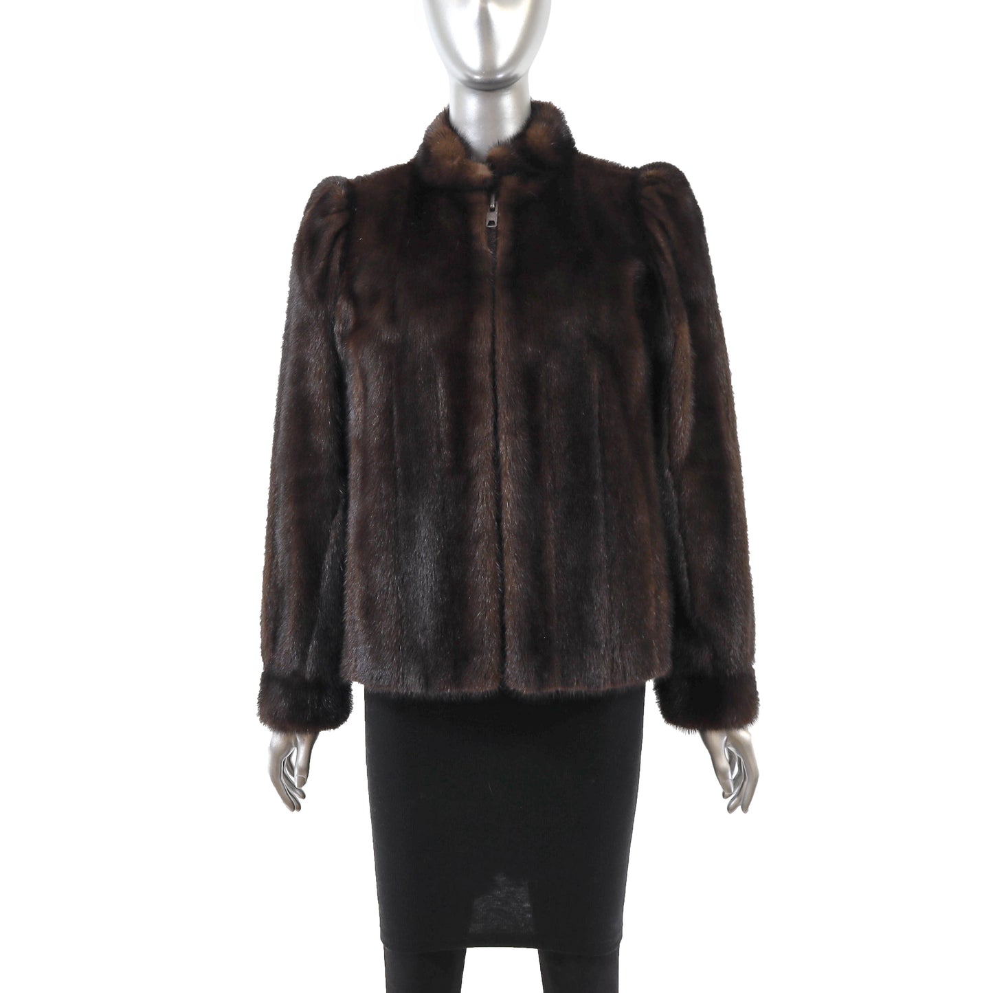 Revillon/ Saks Fifth Avenue Brown Mink Jacket- Size S