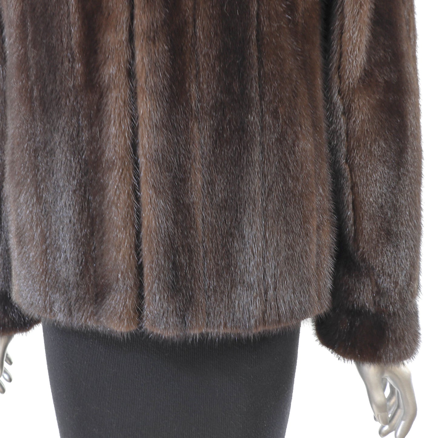 Revillon/ Saks Fifth Avenue Brown Mink Jacket- Size S