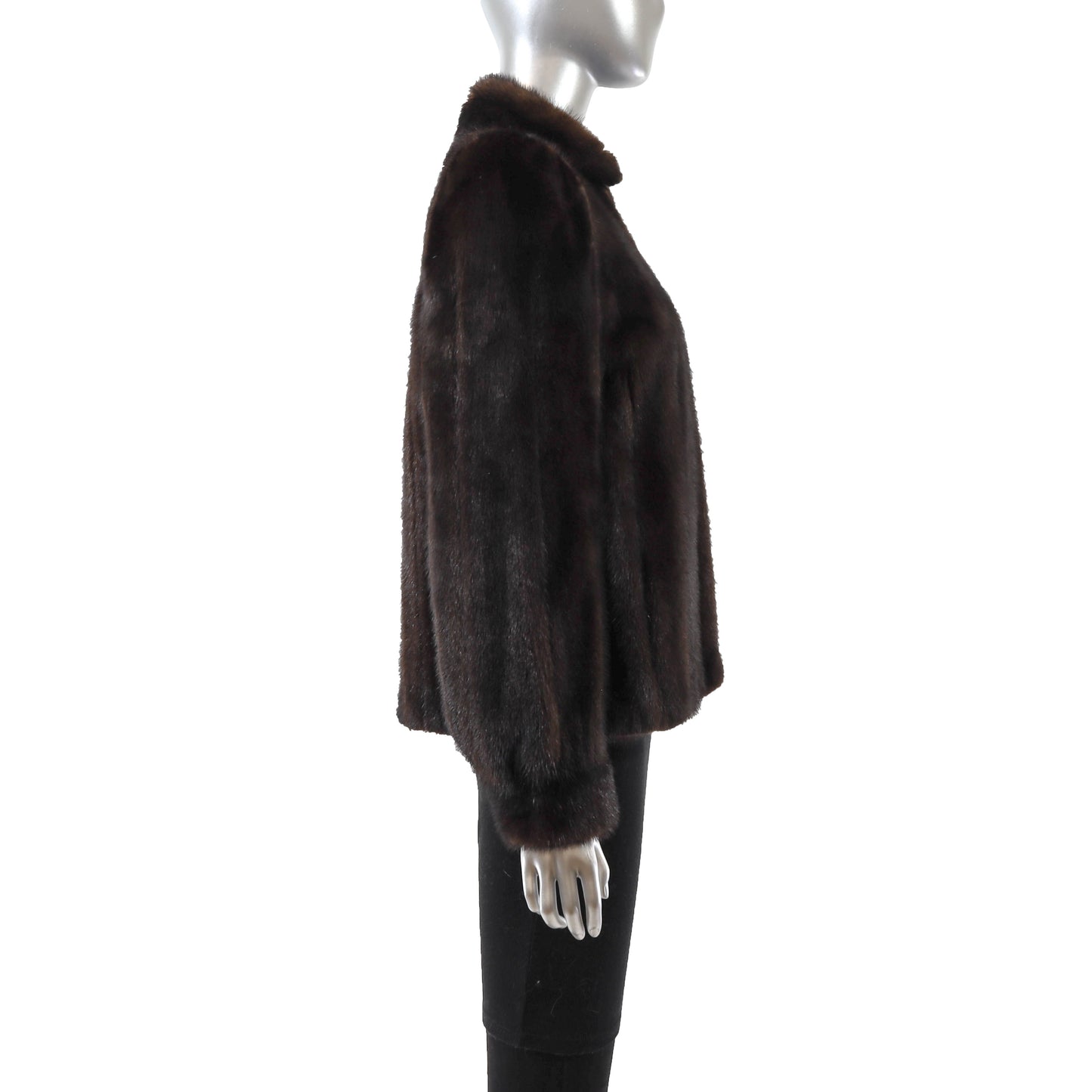 Revillon/ Saks Fifth Avenue Brown Mink Jacket- Size S