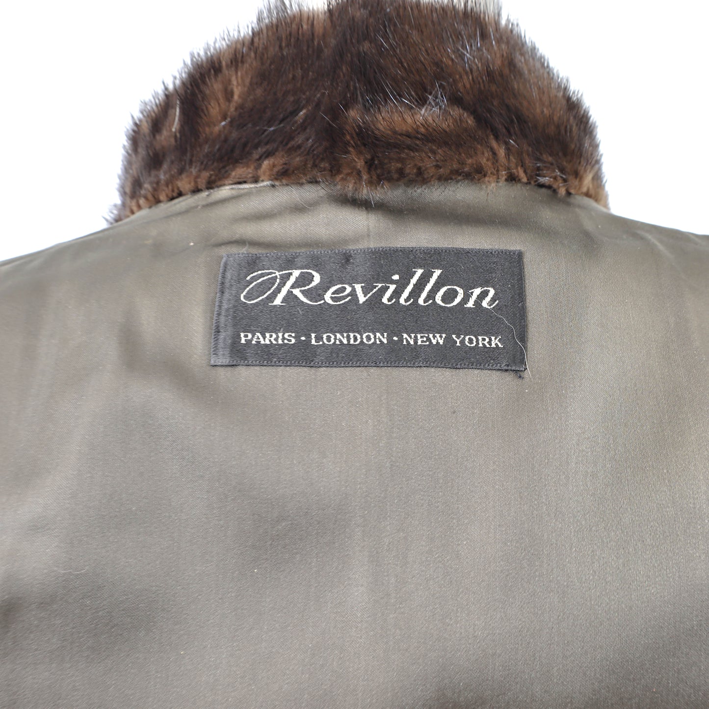 Revillon/ Saks Fifth Avenue Brown Mink Jacket- Size S