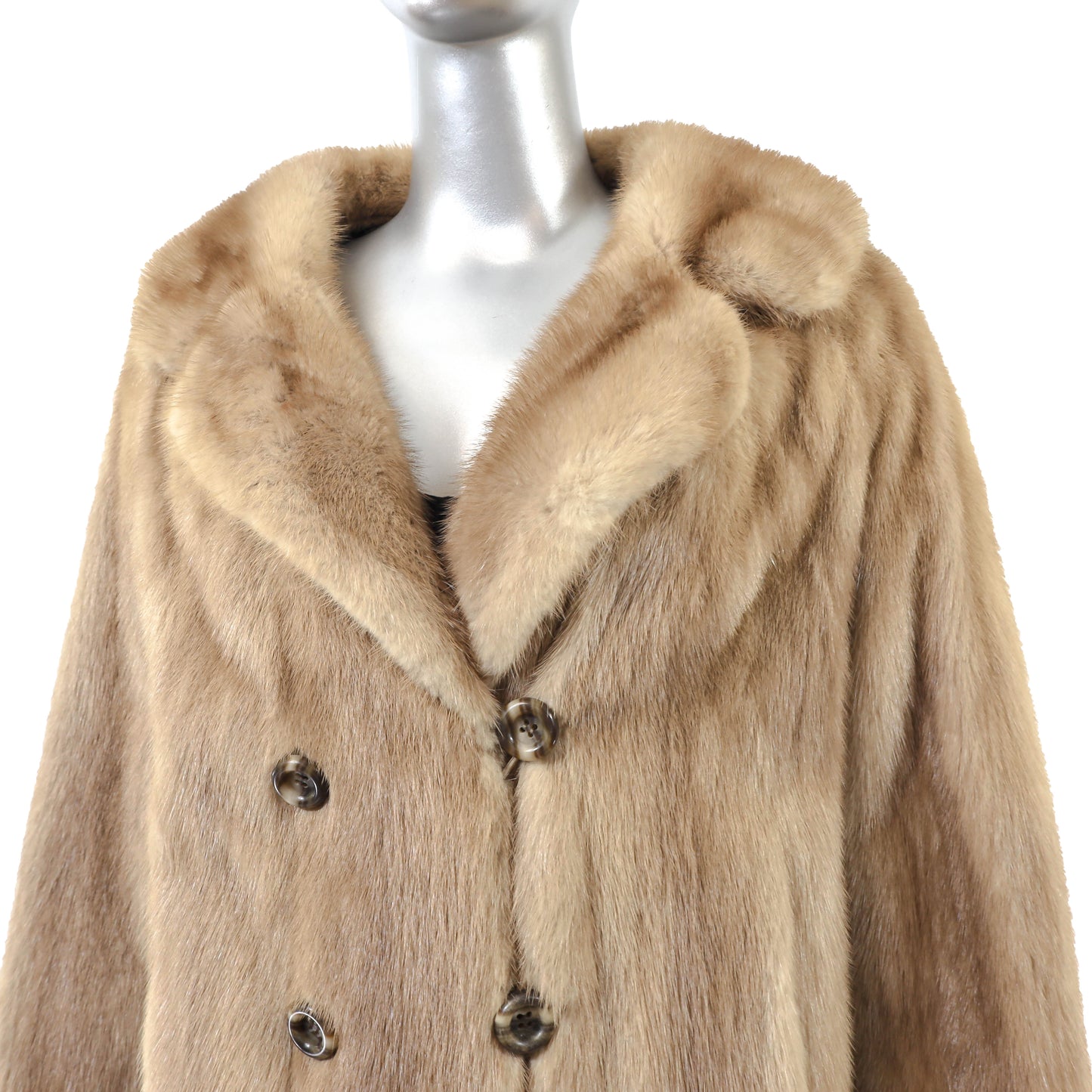 Light Brown Mink Jacket- Size M